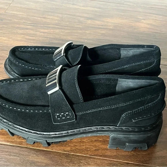 Rag and Bone Black Suede Shiloh Loafer-NWOT size 7 - Picture 5 of 15